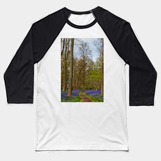 Bluebell Woods Greys Court Oxfordshire England UK Baseball T-Shirt